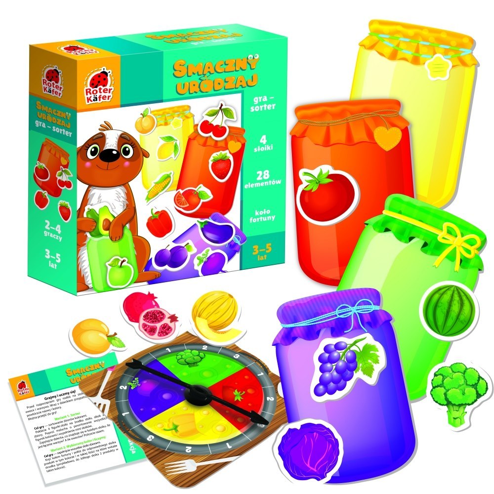 JEU EDUC TASTY HARVEST RK 3-5 ANS PUD